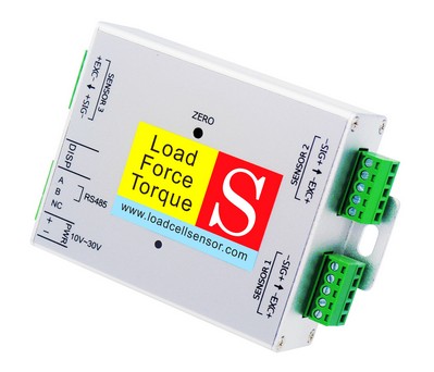  3-Channel Analog-to-Digital Signal Converter With RS485 RS232 Output