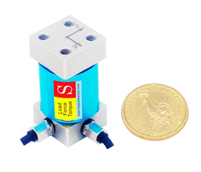  Miniature 2-axis Load Cell 0-1000N Bi-axial Force Sensor